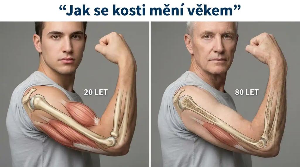 Pohyb Jak se kosti mění věkem 1